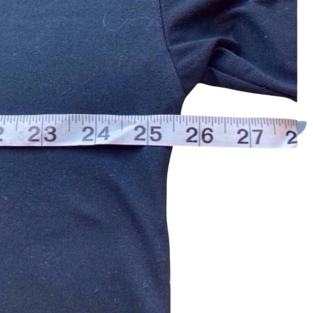 Juicy Couture Y2K Logo Long Sleeve | M/L | Black Streetwear Essential - Picture 7 of 8